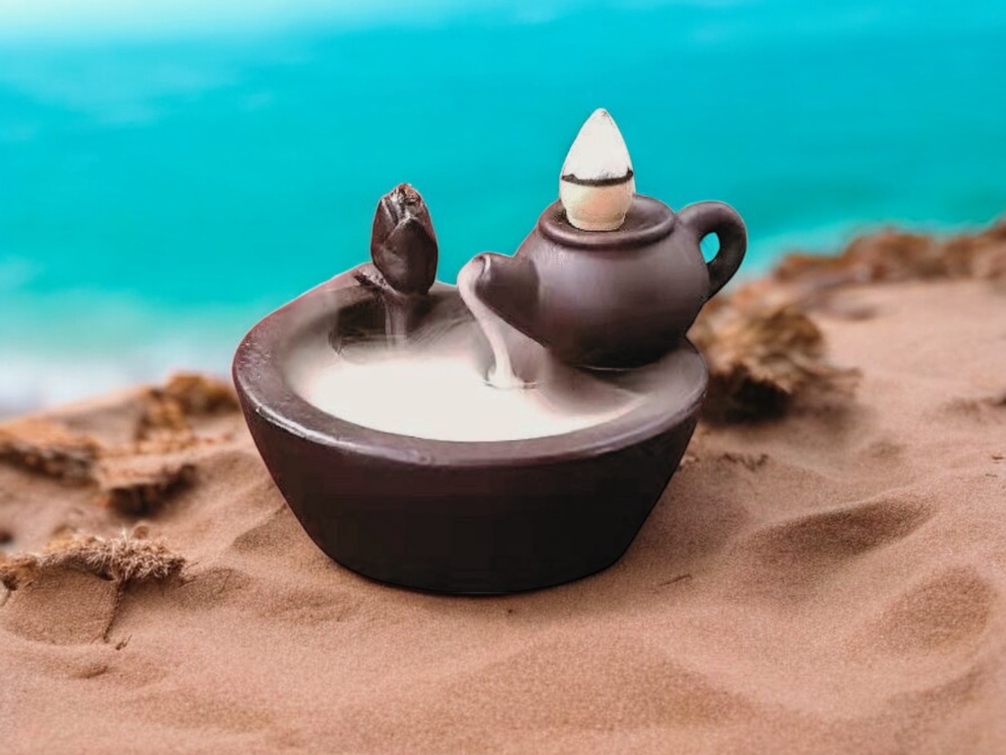 Thác Khói Trầm Hương Bộ Ấm Trà GK18